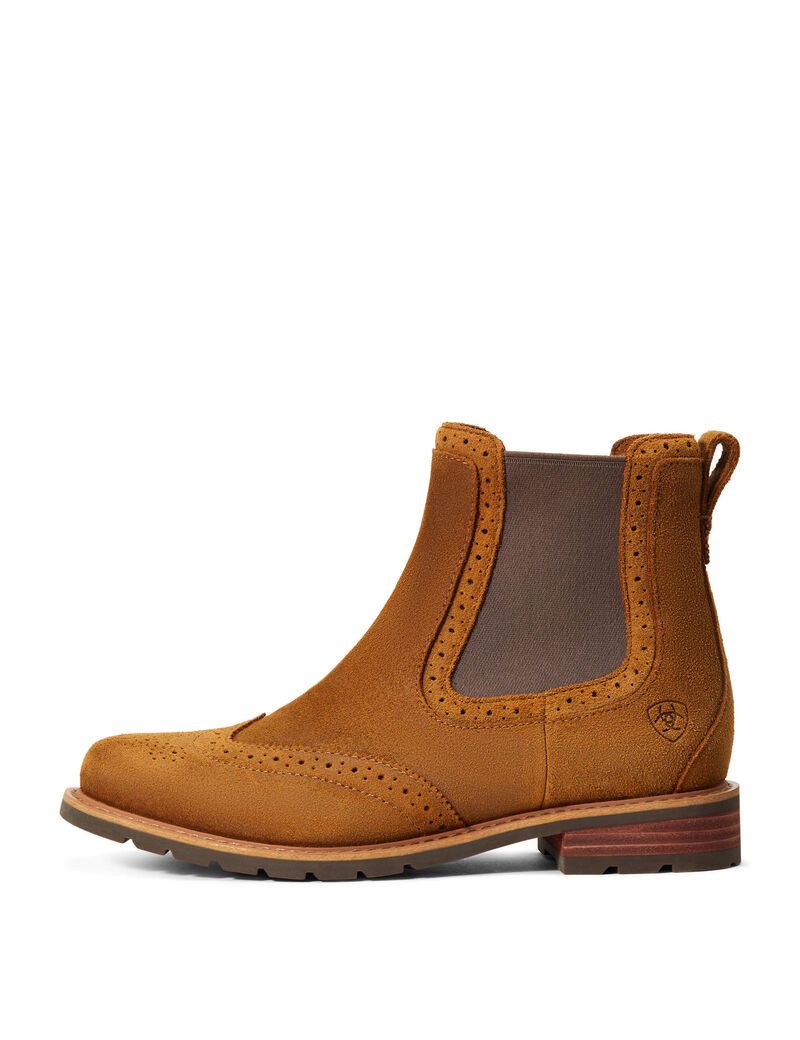 Ariat Wexford Brogue Waterproof Weathered Honey | VSPGBJ-096