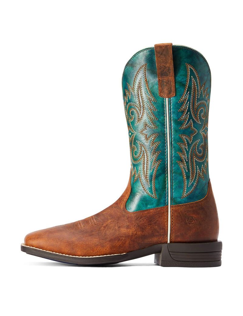 Ariat Wild Thang Western Boot Fiery Brown Crunch | KPWOAS-734