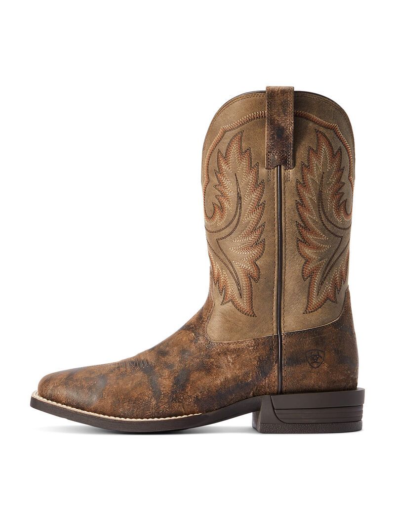 Ariat Wilder Western Boot Antique Grey | TBLXGH-624