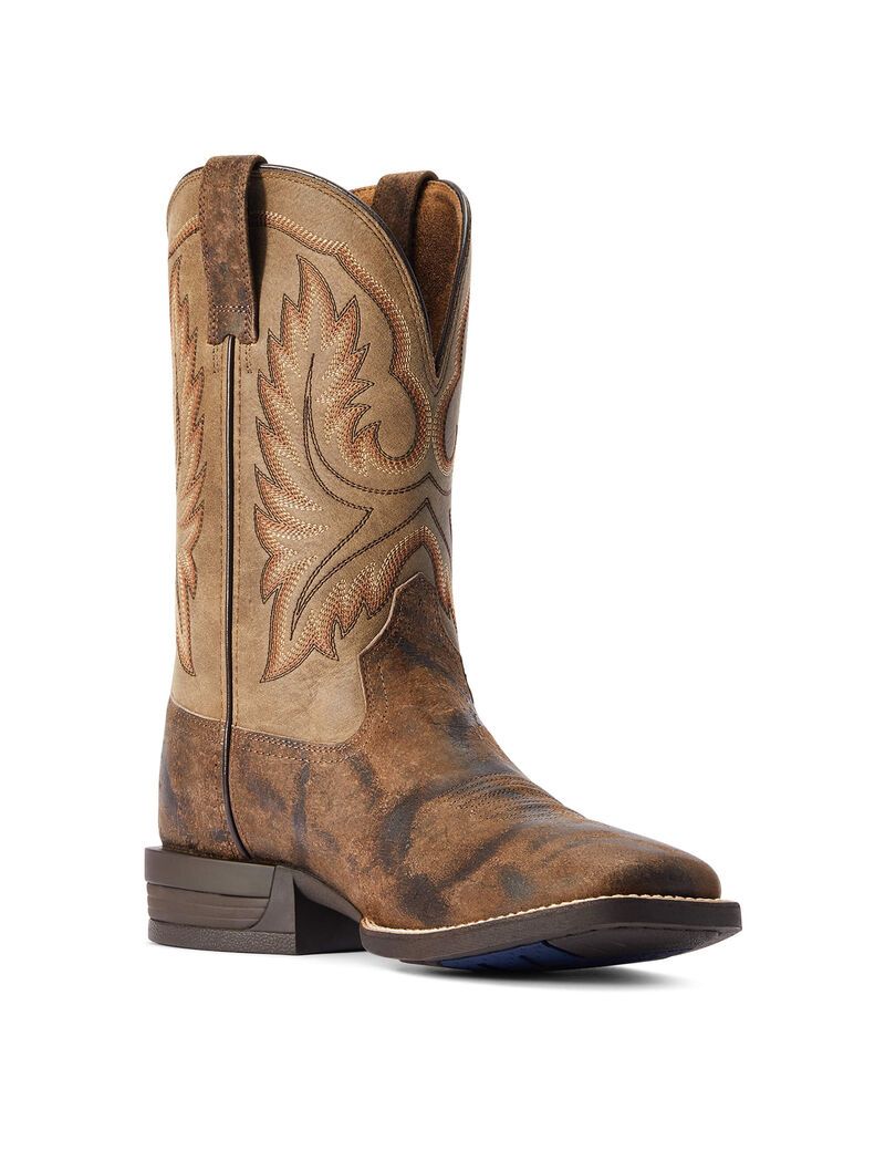 Ariat Wilder Western Boot Antique Grey | TBLXGH-624