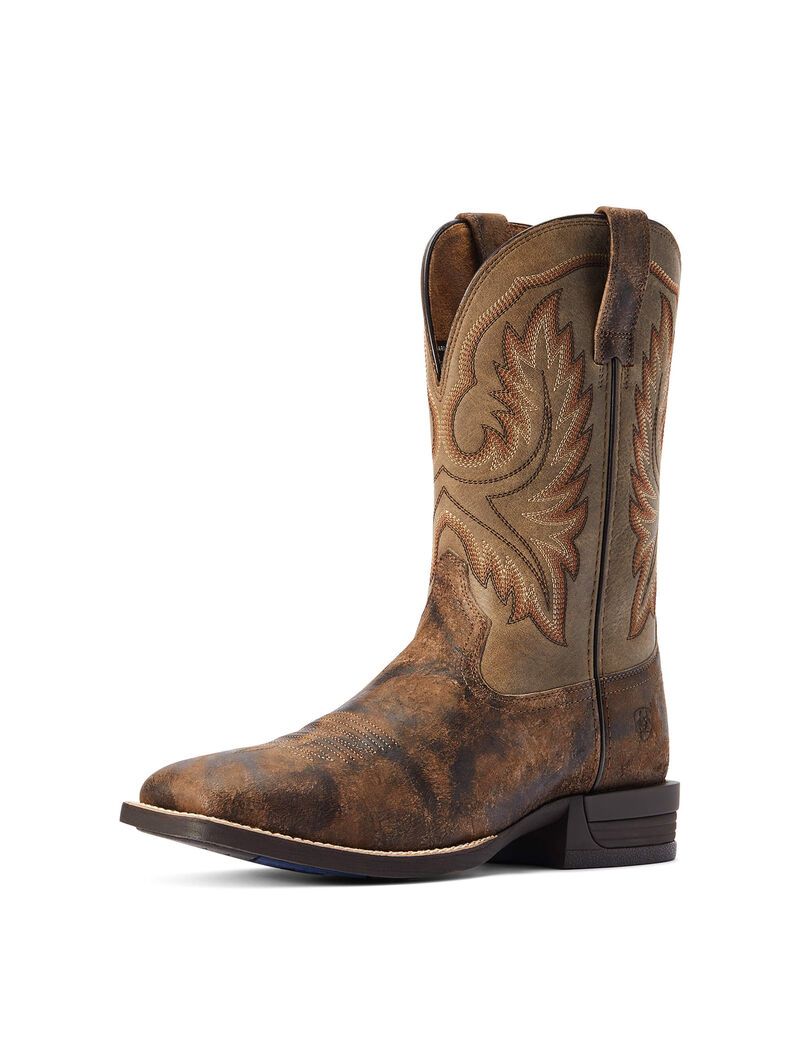 Ariat Wilder Western Boot Antique Grey | TBLXGH-624