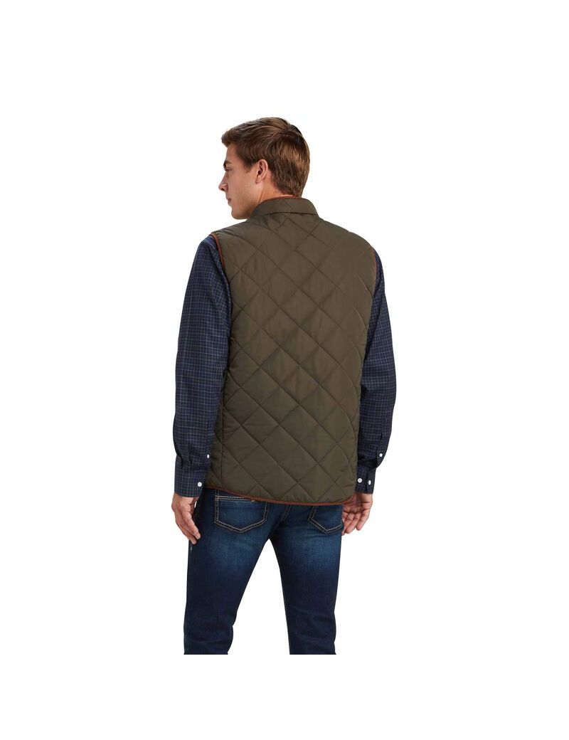 Ariat Woodside Vest Earth | ROCPZF-319