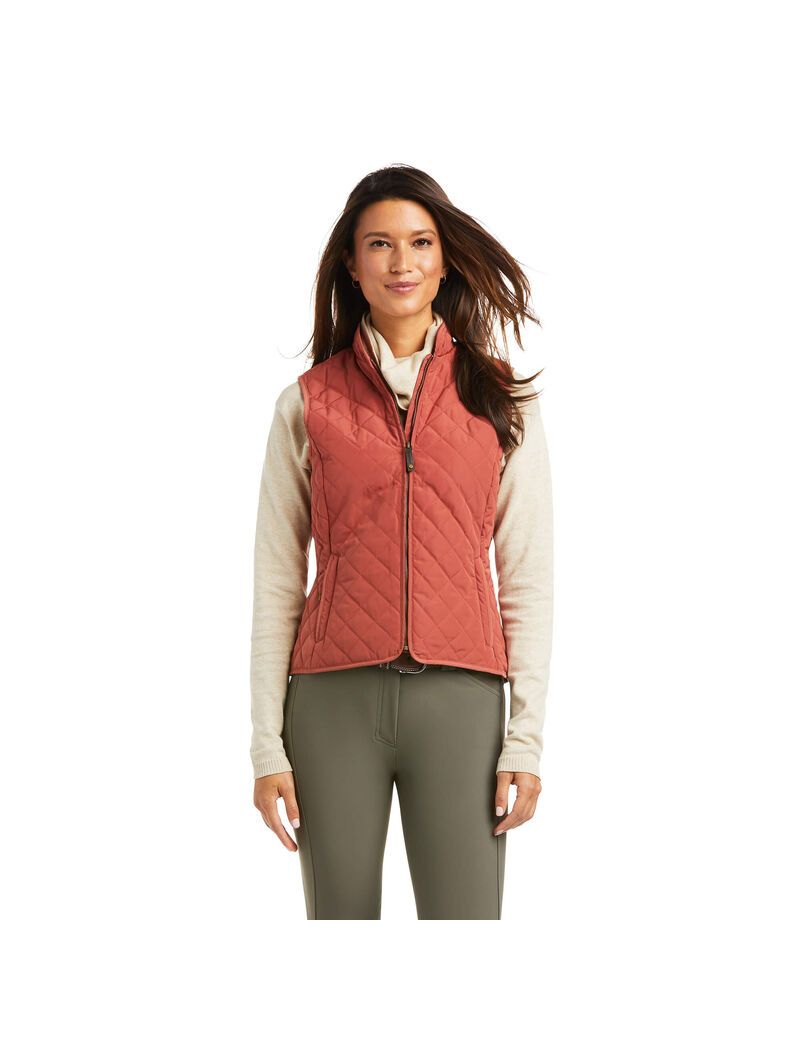 Ariat Woodside Vest Marsala | FVZOQM-690