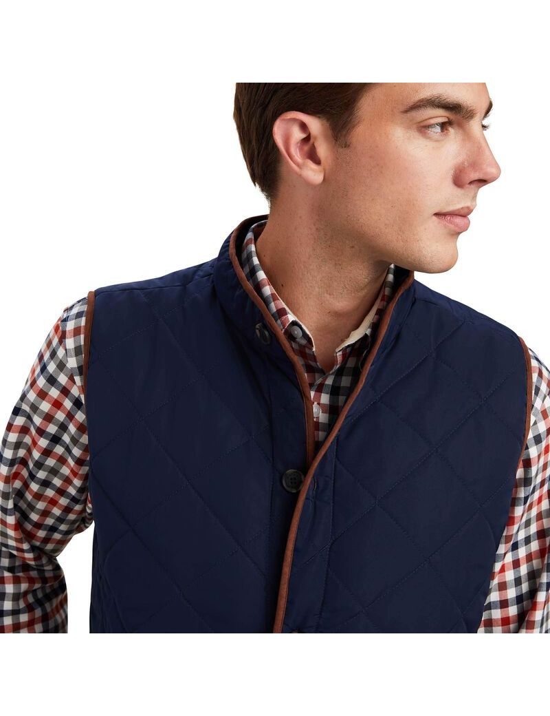 Ariat Woodside Vest Navy | IKXMZB-980