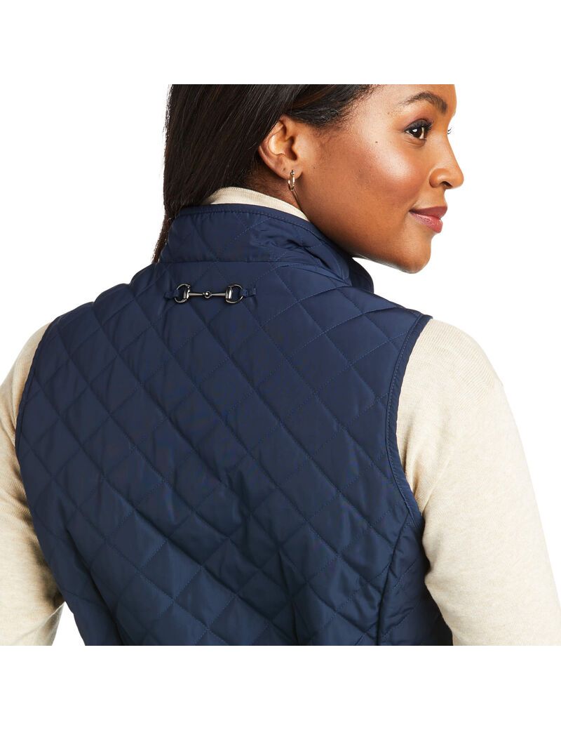 Ariat Woodside Vest Navy | YGCEUL-804