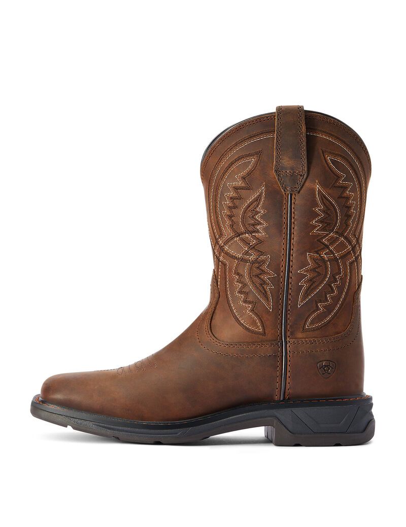 Ariat WorkHog XT Coil Western Boot Dirt Roads | SCRDNY-975