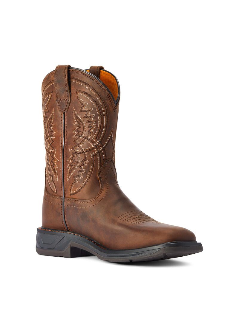 Ariat WorkHog XT Coil Western Boot Dirt Roads | SCRDNY-975