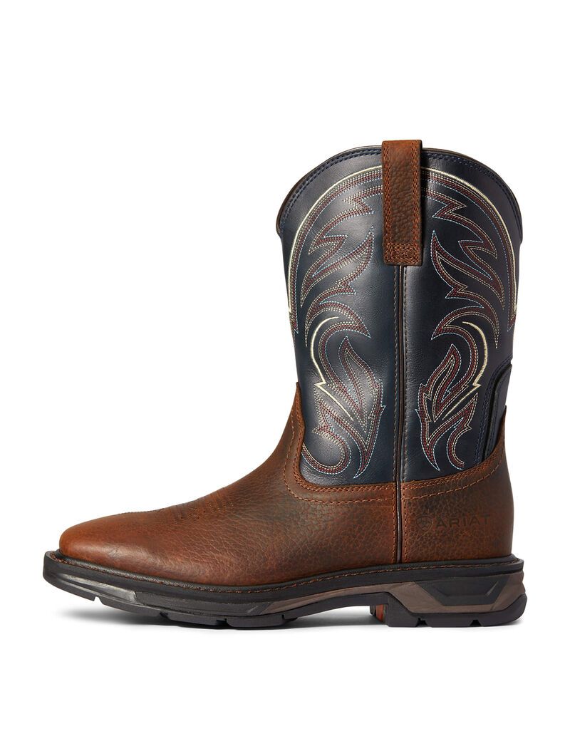 Ariat WorkHog XT Cottonwood Work Boot Brown Oiled Rowdy | QFKWYJ-273