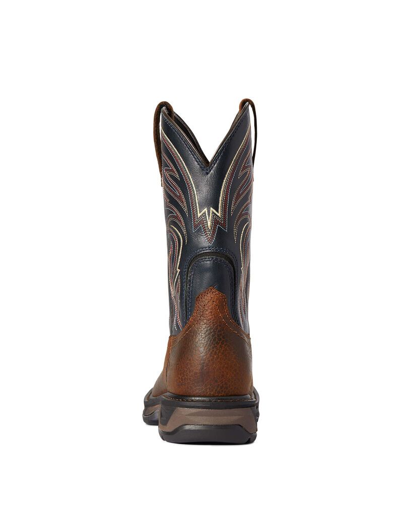 Ariat WorkHog XT Cottonwood Work Boot Brown Oiled Rowdy | QFKWYJ-273