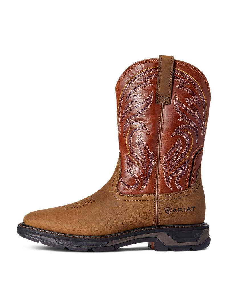 Ariat WorkHog XT Cottonwood Work Boot Dark Earth | TQJMXL-524