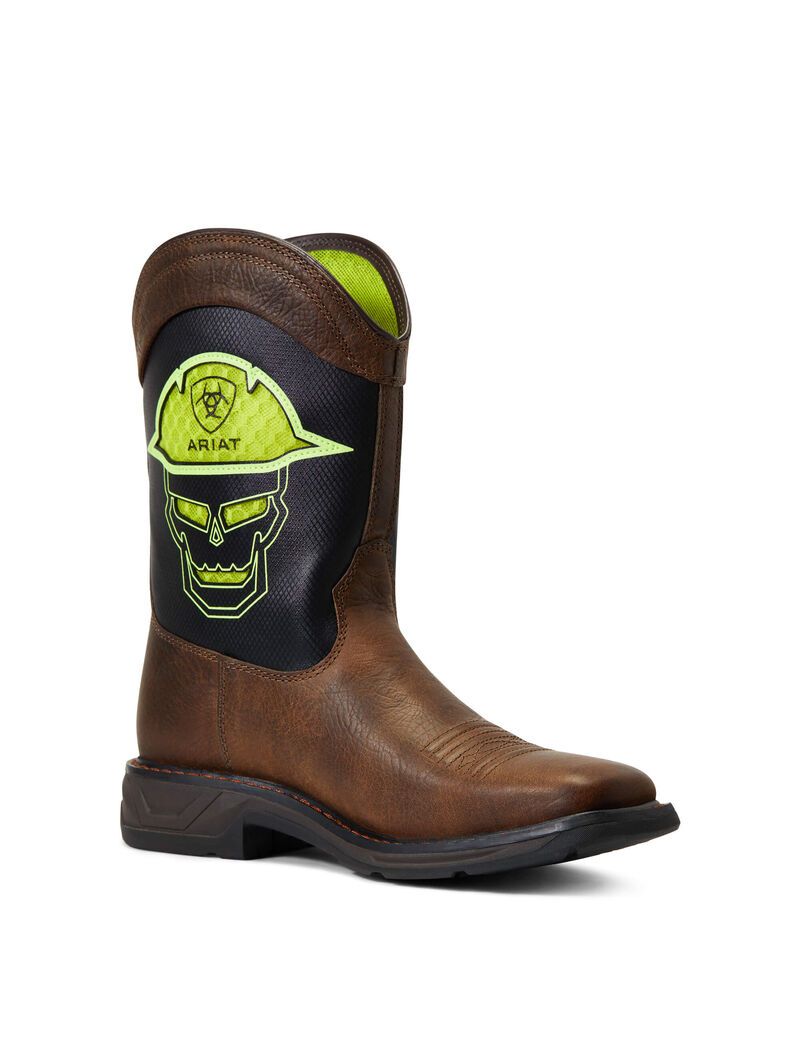 Ariat WorkHog XT VentTEK All-Nighter Western Boot Rowdy Rust | VPWRKI-931