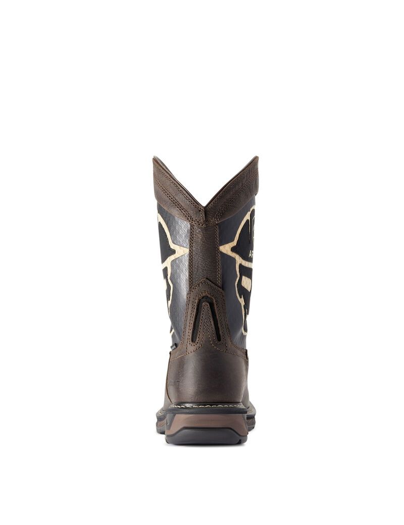 Ariat WorkHog XT VentTEK Bold Carbon Toe Work Boot Iron Coffee | VRANKH-841