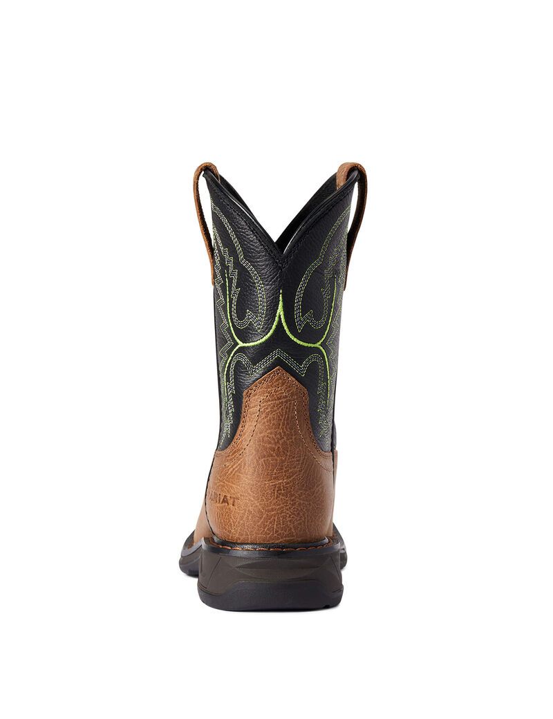 Ariat WorkHog XT Wide Square Toe Boot Tumbled Bark | DKTUQJ-725