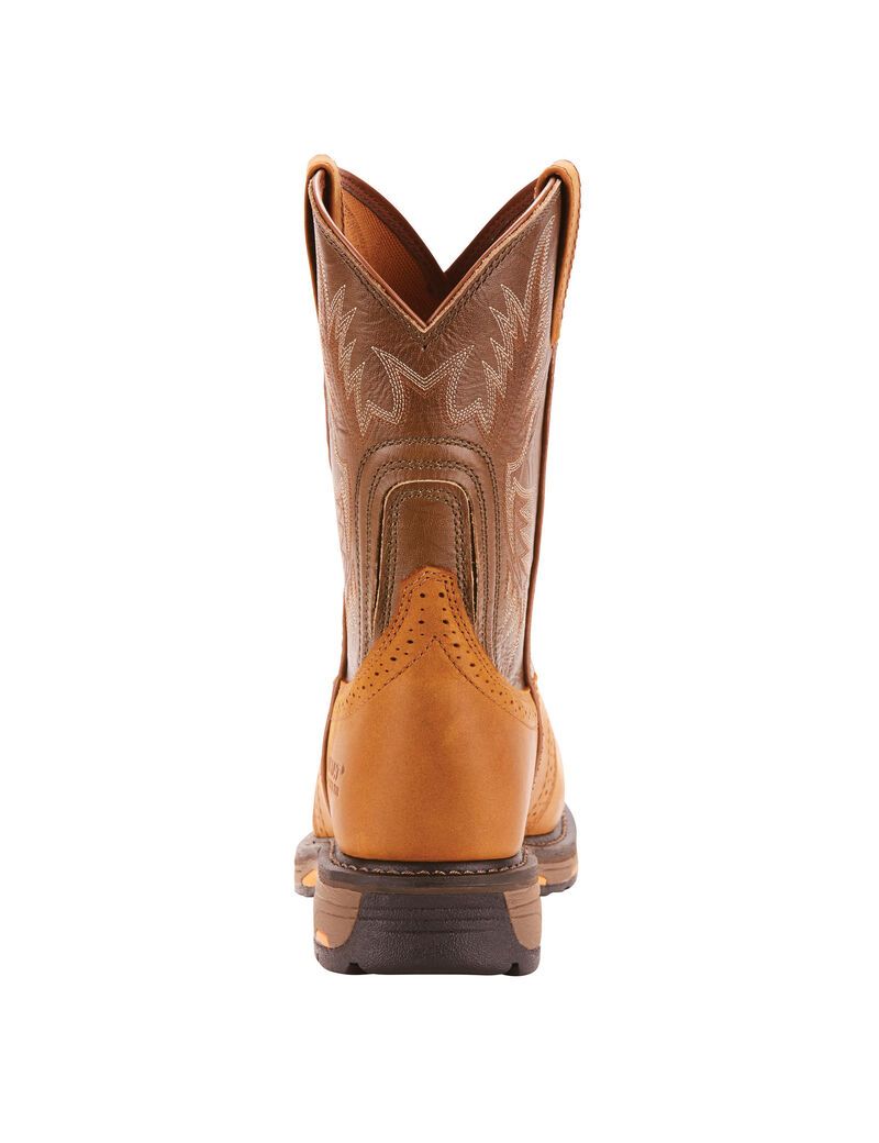 Ariat Workhog Pull-on Ct Aged Bark | CKOMGJ-581